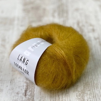 "gold" 150 Mohair-Luxe Lang Yarns (LL 175m/25g)
