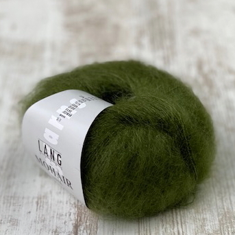 "olive x" 097 Mohair-Luxe Lang Yarns (LL 175m/25g)